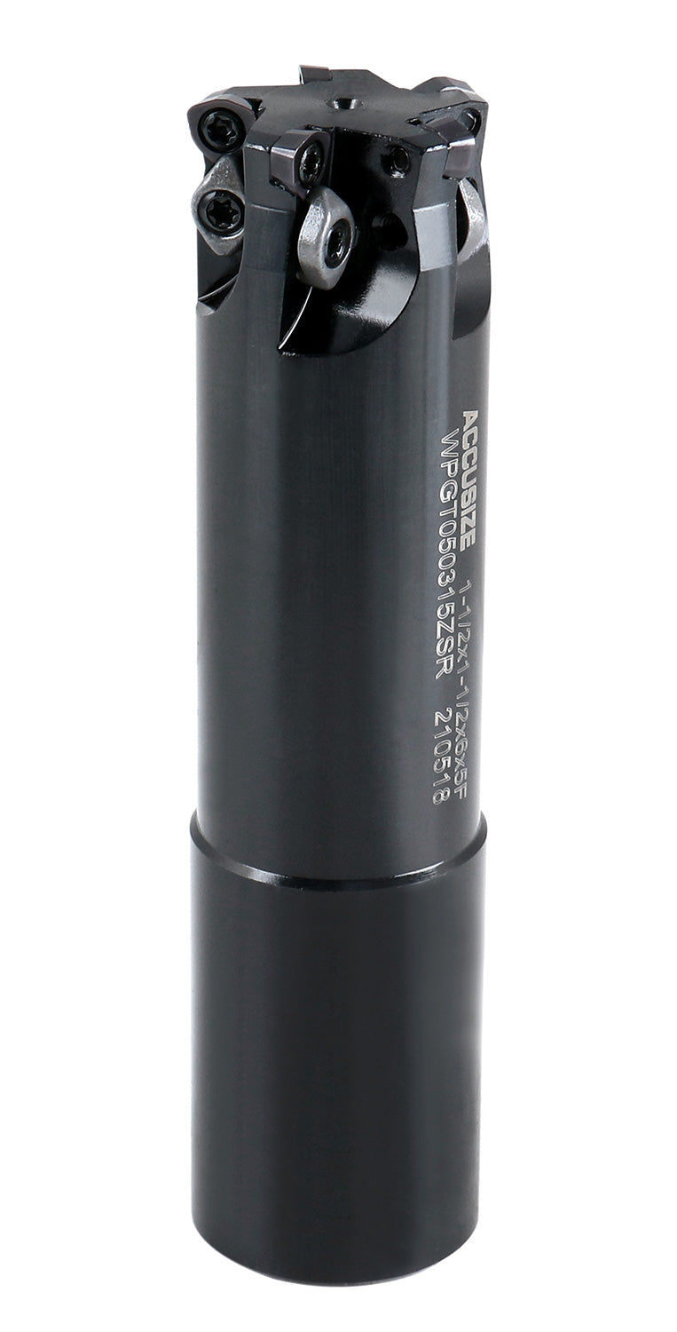 High Feed End Mill, with WPGT Inserts