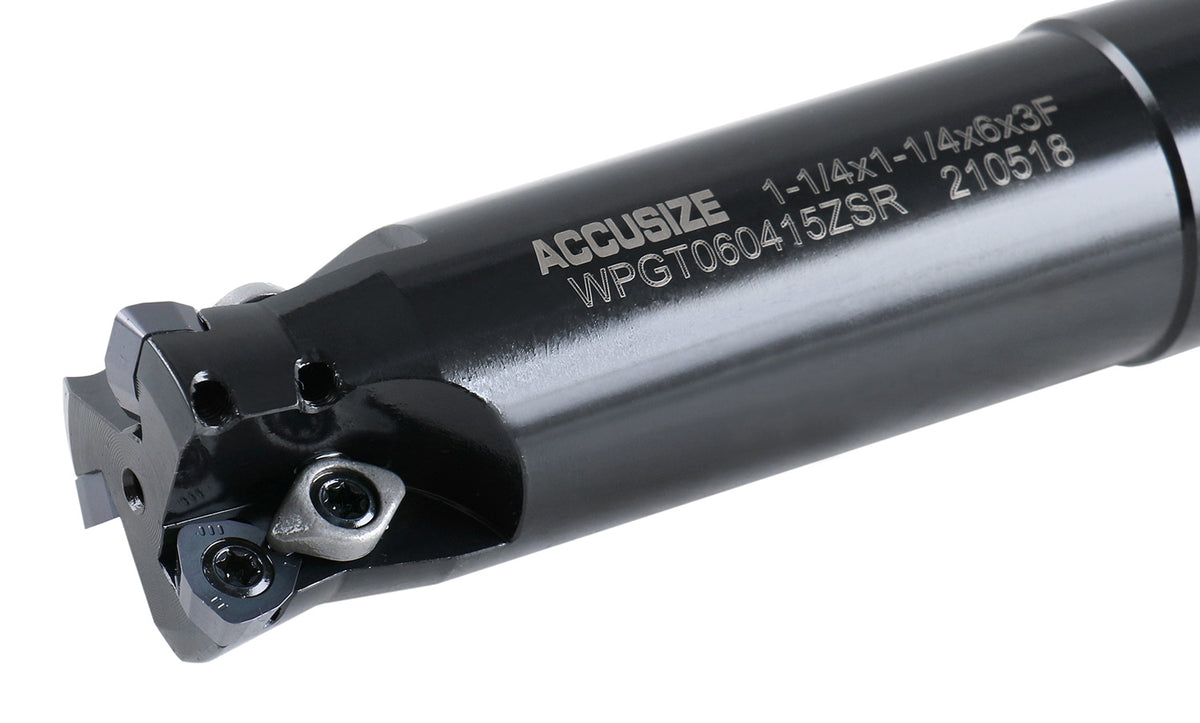 High Feed End Mill, with WPGT Inserts