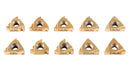 3/4'' Shank Indexable Thread Tool Set, 12Pcs Un External Thread Right, 0028-0283
