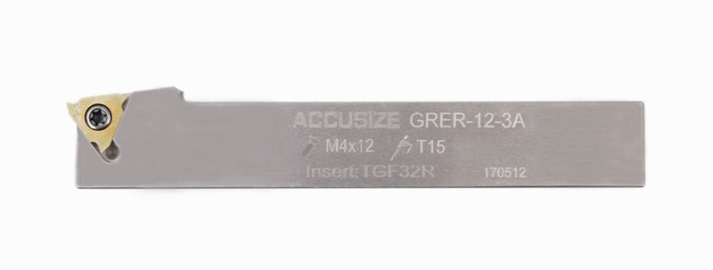 Tige 3/4 po, 2 pièces/jeu d'outils à rainure indexables, #0028 -1640