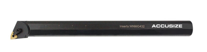 S-MWLN Barres d'alésage robustes avec insert WNMG 43 (corps en oxyde), droite et gauche