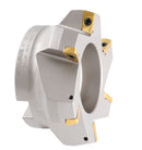 75 Degree Indexable Face Mill with 6 Pcs Apkt1604 Carbide Inserts, 4'' Cutting Diameter by 1-1/2'' Arbor Hole, 0028-2603