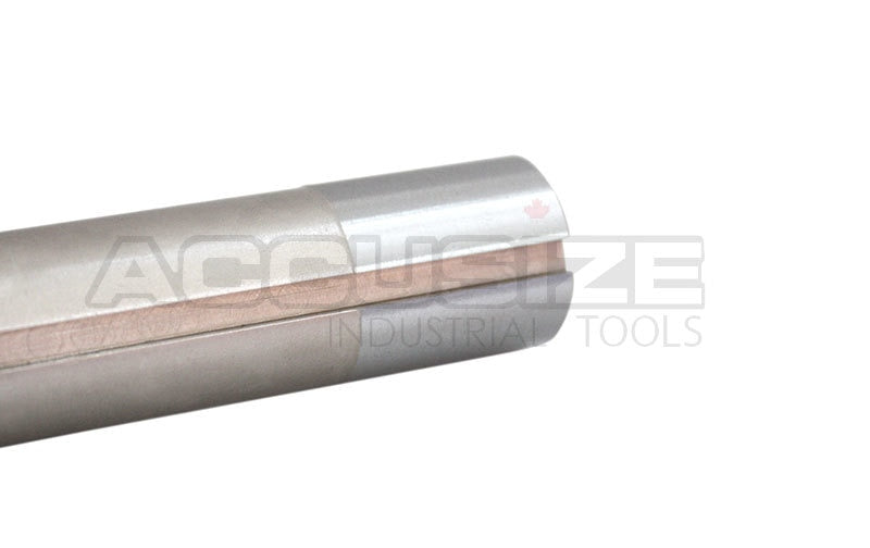 2" x 6-1/8" & 3" x 6-1/4" 90 Degree R8 Shank Indexable End Mills w/ APKT1604 Carbide Inserts, #0028-6906+6908