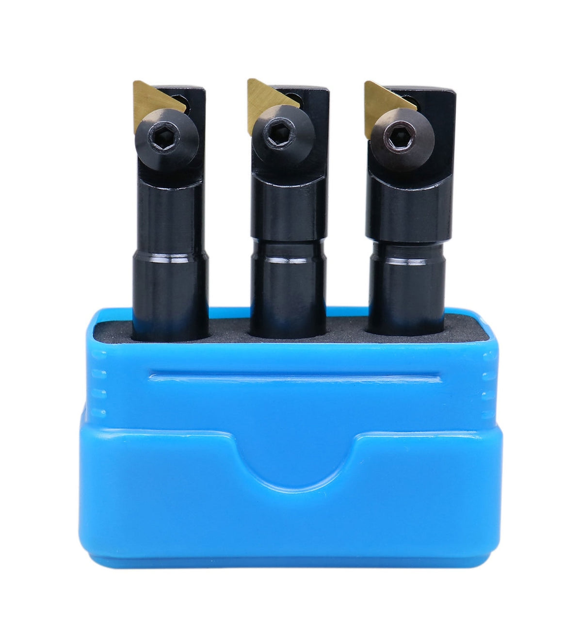 0046-0510, 3 PCS 1/2" Shank Miniature Indexable End Mill Set