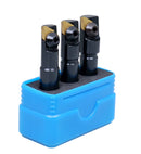 0046-0510, 3 PCS Jeu de fraises amovibles miniatures à tige 1/2"