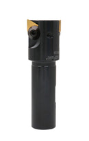 Indexable End Mill with 2 Pcs Tpg32 Carbide Inserts, 1'' Cuting Diameter, 3/4'' Straight Shank, 0046-0912