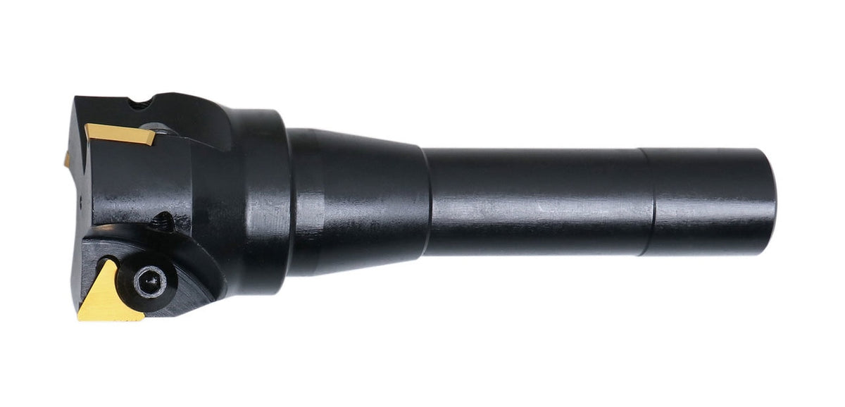 R8 Shank Carbide Indexable End Mill