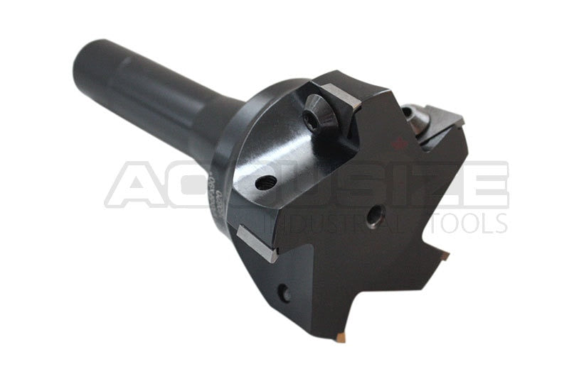 R8 Shank Carbide Indexable End Mill