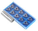 TNMG332, Inserts en carbure, revêtus d'étain, 10 pièces/Set