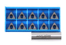 TNMG332, Inserts en carbure, revêtus d'étain, 10 pièces/Set