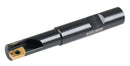 1/2'' 90 Deg Square Shoulder Indexable End Mill, 3-1/4'' Overall Length, Apkt11t3 Carbide Insert, 1 Flute, 0056-0914