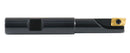 1/2'' 90 Deg Square Shoulder Indexable End Mill, 3-1/4'' Overall Length, Apkt11t3 Carbide Insert, 1 Flute, 0056-0914