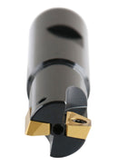 5/8'' 90 Deg Square Shoulder Indexable End Mill with 3-1/4'' Oal, Apkt11t3 Carbide Inserts, 2 Flute, 0056-0916