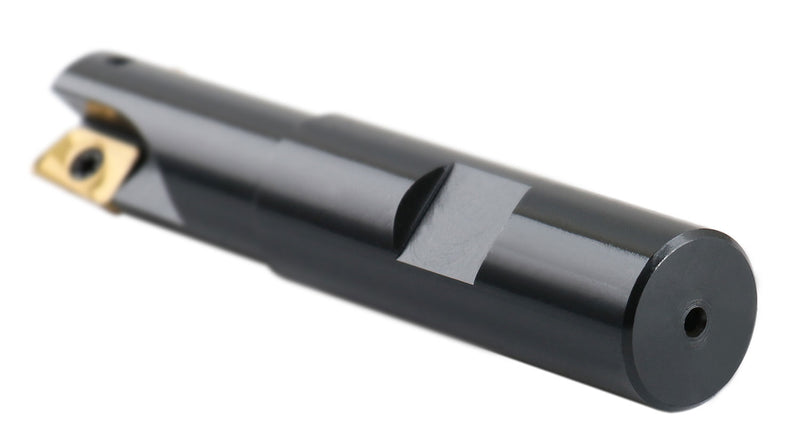 5/8'' 90 Deg Square Shoulder Indexable End Mill with 3-1/4'' Oal, Apkt11t3 Carbide Inserts, 2 Flute, 0056-0916