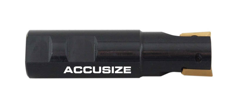 1" 90 Deg Square Shoulder Indexable End Mill plus 12 APKT1604 Carbide Inserts, #0056-0921+0056-1604