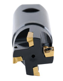 90 Degree Square Shoulder Indexable End Mill w/ Carbide APKT Inserts