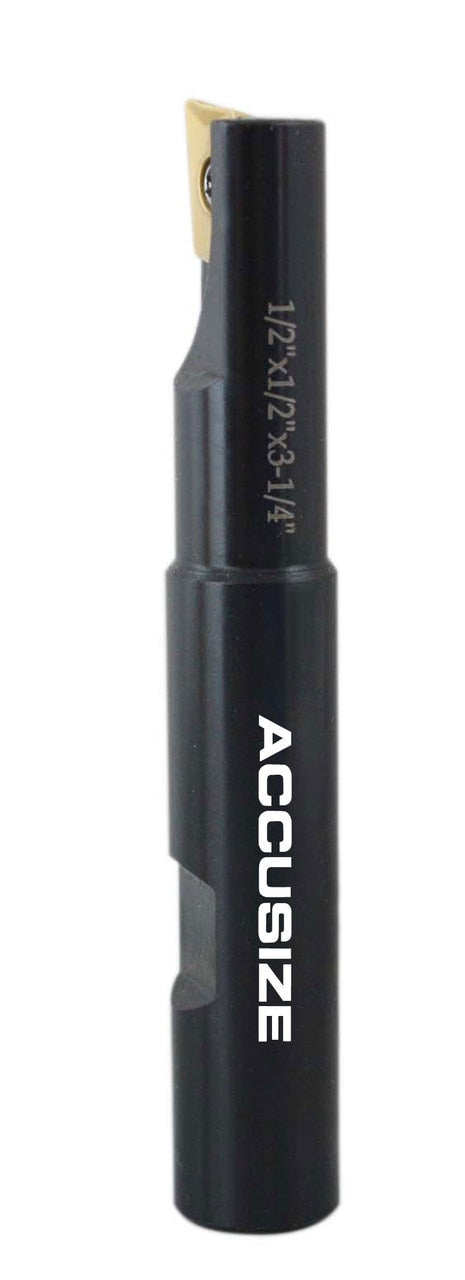 1/2" 90 Deg Square Shoulder Indexable End Mill plus 11 APKT11T308 Carbide Inserts, #0056-0913+0056-1130