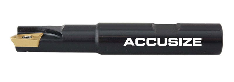 1/2" 90 Deg Square Shoulder Indexable End Mill plus 11 APKT11T308 Carbide Inserts, #0056-0913+0056-1130
