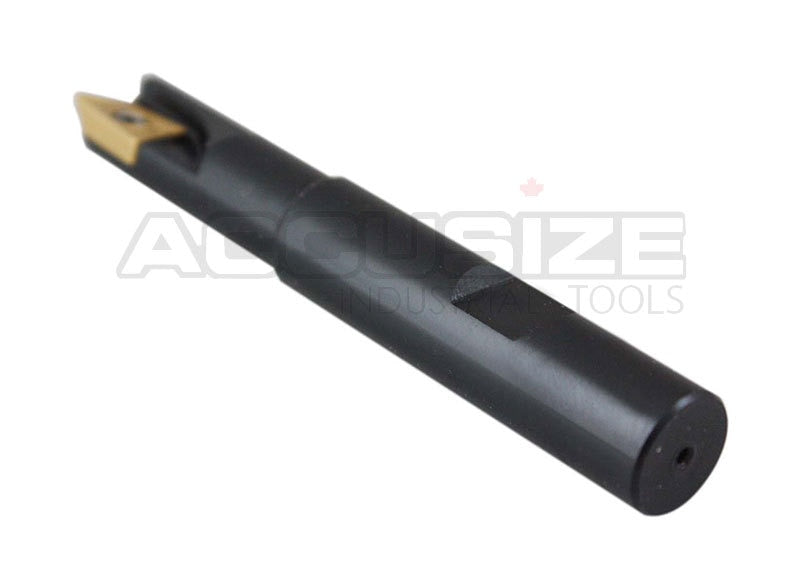 1/2" 90 Deg Square Shoulder Indexable End Mill plus 11 APKT11T308 Carbide Inserts, #0056-0913+0056-1130