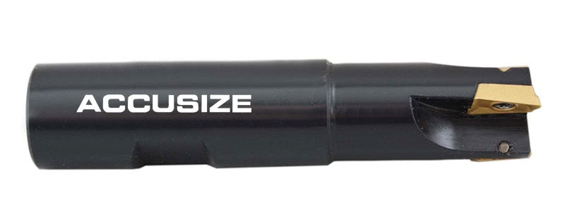 3/4" 90 Deg Square Shoulder Indexable End Mill plus 13 APKT11T308 Carbide Inserts, #0056-0917+0056-1130