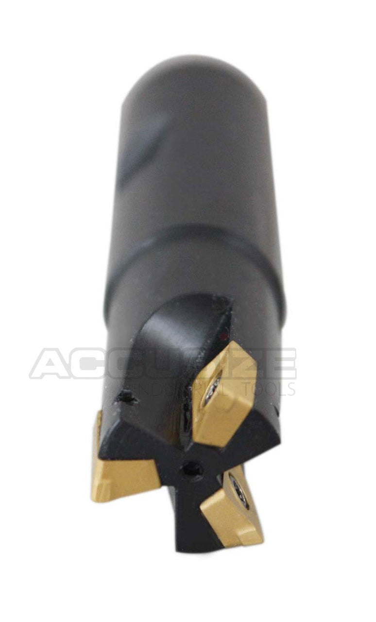 3/4" 90 Deg Square Shoulder Indexable End Mill plus 13 APKT11T308 Carbide Inserts, #0056-0917+0056-1130