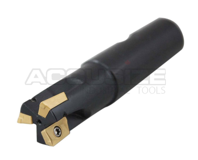 3/4" 90 Deg Square Shoulder Indexable End Mill plus 13 APKT11T308 Carbide Inserts, #0056-0917+0056-1130