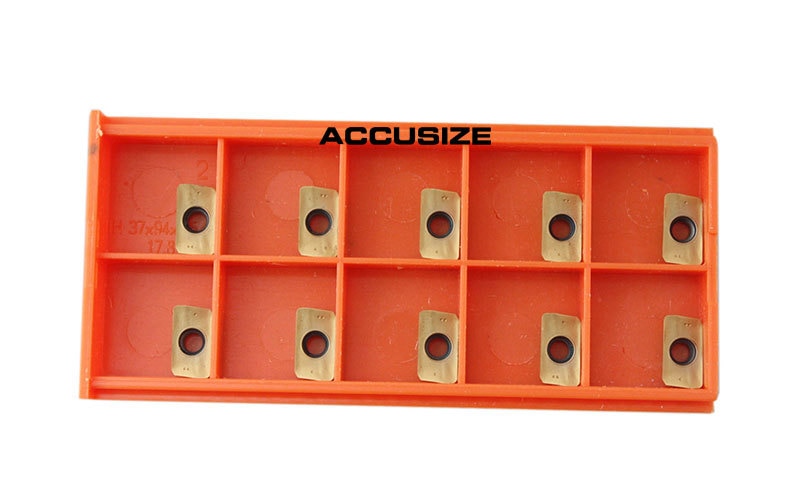 4" x 1-1/2" 90 Deg. Square Shoulder Indexable Face Mill w/ 18 pc of APKT11T308 Inserts,