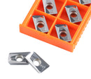 APKT LH Carbide Insert for Cutting Aluminum, K10, 10pcs/set