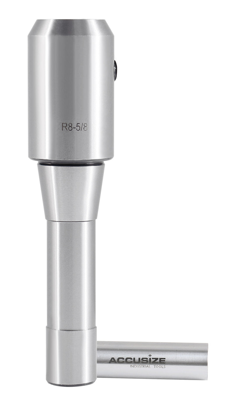 5/8'' R8 End Mill Holder Tool Adaptor Milling R8 Shank Bridgeport, 0222-0844