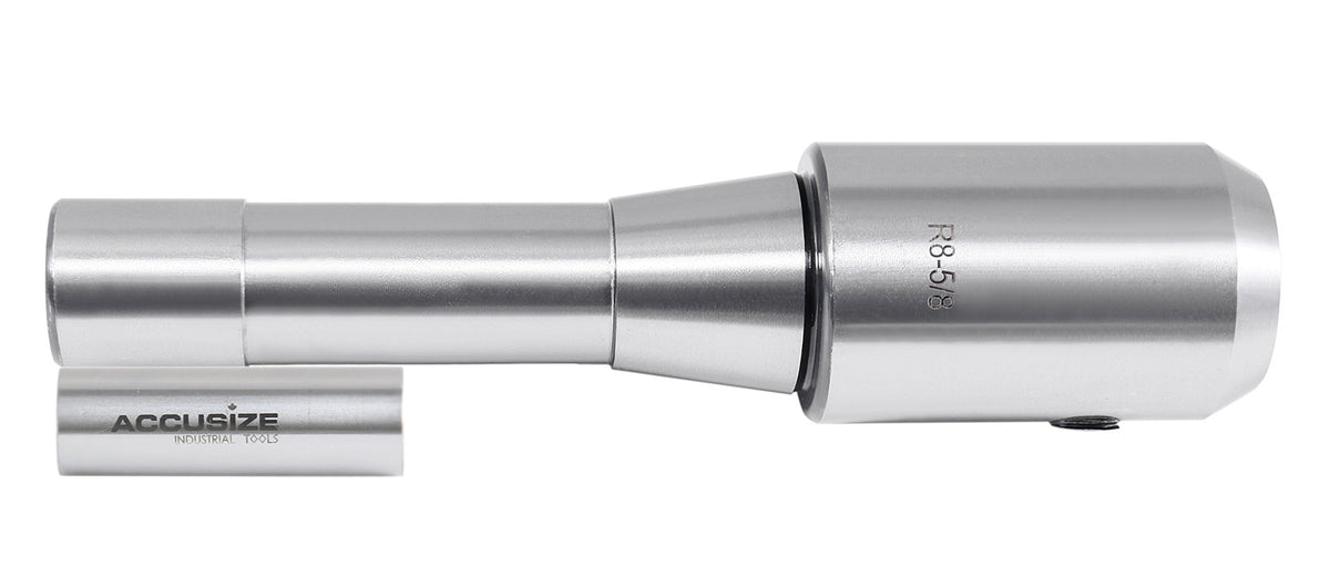 5/8'' R8 End Mill Holder Tool Adaptor Milling R8 Shank Bridgeport, 0222-0844