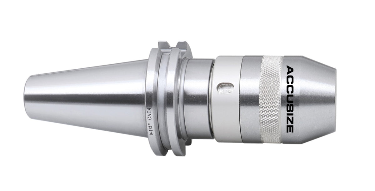 0222-0890x6, 6 pièces de mandrin de perçage sans clé intégré CAT40 CNC 0-1/2", Acc.0.002"