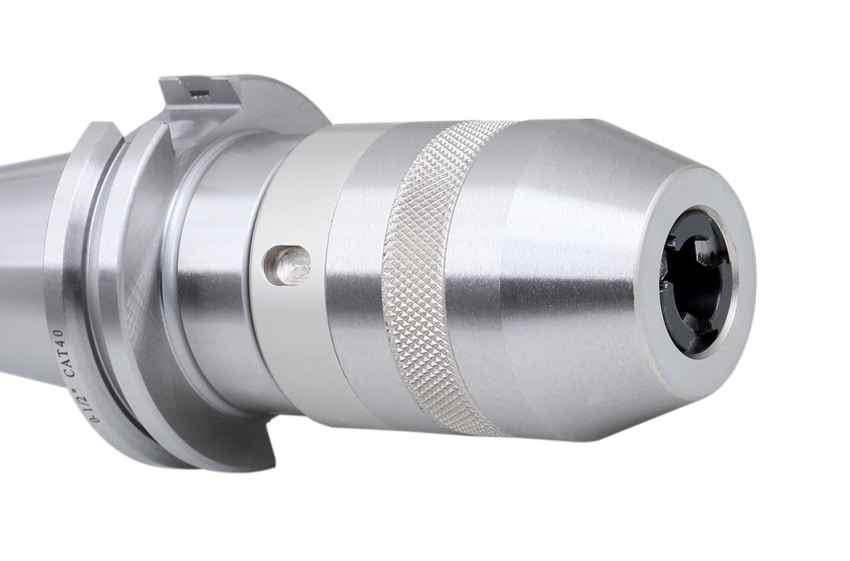 0222-0890x6, 6 pièces de mandrin de perçage sans clé intégré CAT40 CNC 0-1/2", Acc.0.002"