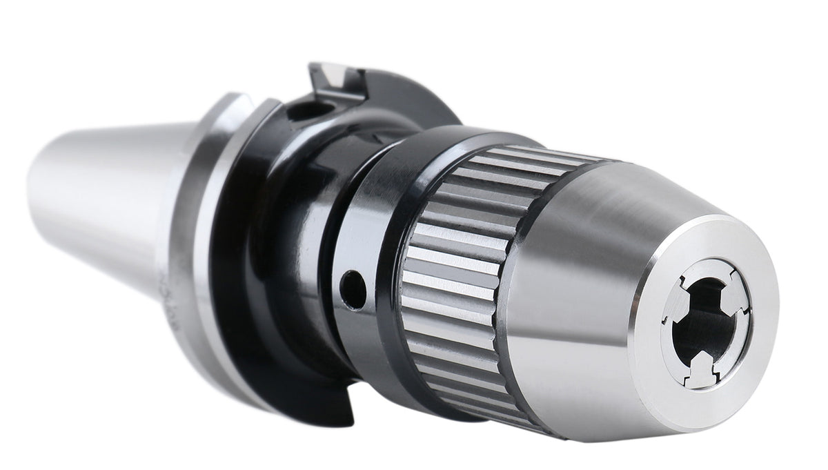 0-1/2'' Cat40 CNC Integral Keyless Drill Chuck, 0222-0890
