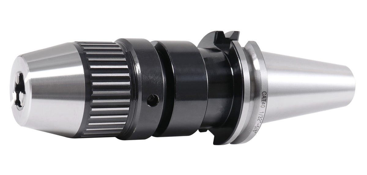 0-5/8'' Cat40 Cnc Integral Keyless Drill Chuck, 0222-0892