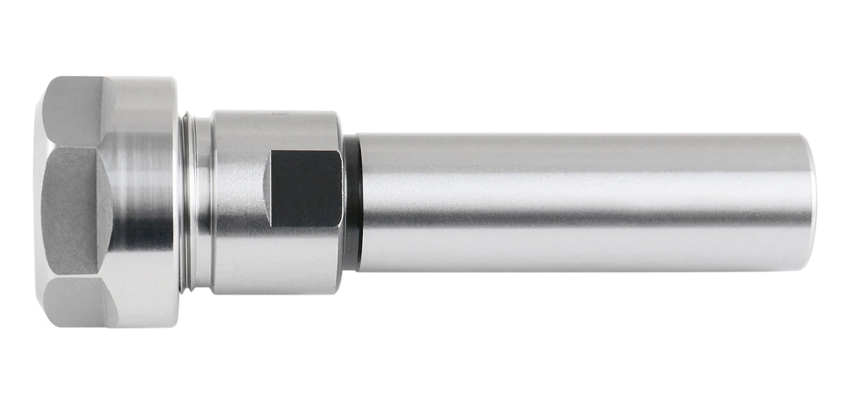 Mandrin à pince hexagonale ER16 à tige droite 3/4", fabriqué en acier allié de haute qualité, trempé selon HRC 56-60