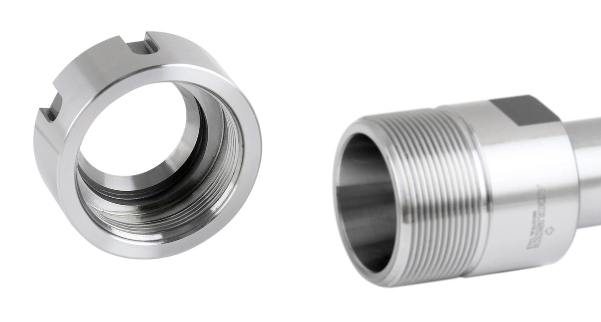 Mandrin à pince hexagonale ER16 à tige droite 3/4", fabriqué en acier allié de haute qualité, trempé selon HRC 56-60