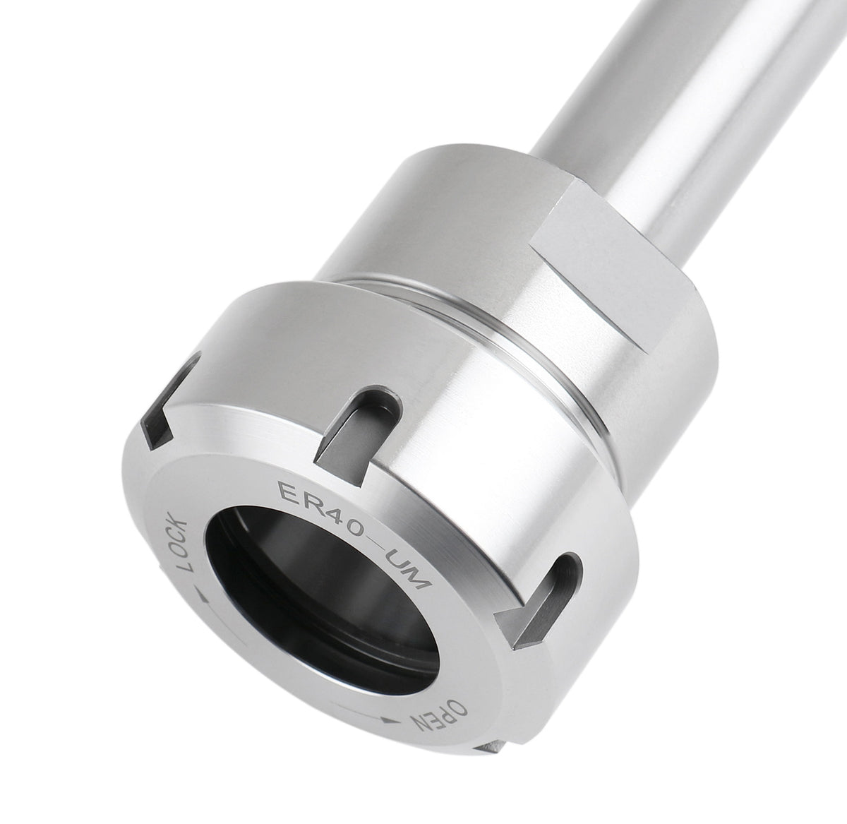 Mandrin à pince hexagonale ER16 à tige droite 3/4", fabriqué en acier allié de haute qualité, trempé selon HRC 56-60