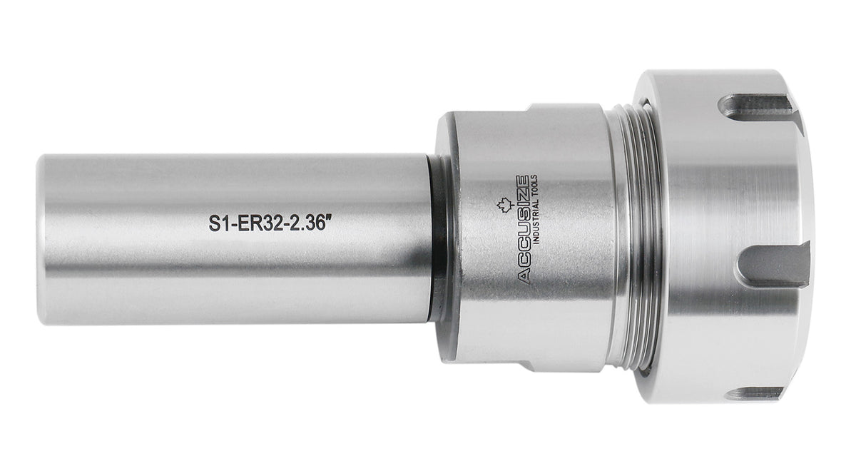 Mandrin à pince hexagonale ER16 à tige droite 3/4", fabriqué en acier allié de haute qualité, trempé selon HRC 56-60