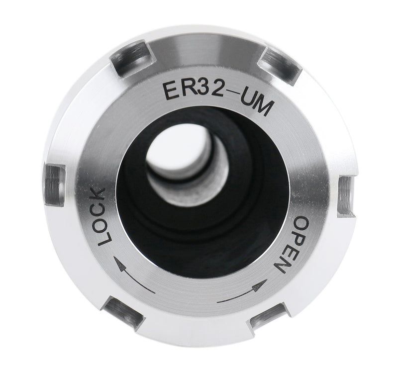 Mandrin à pince hexagonale ER16 à tige droite 3/4", fabriqué en acier allié de haute qualité, trempé selon HRC 56-60