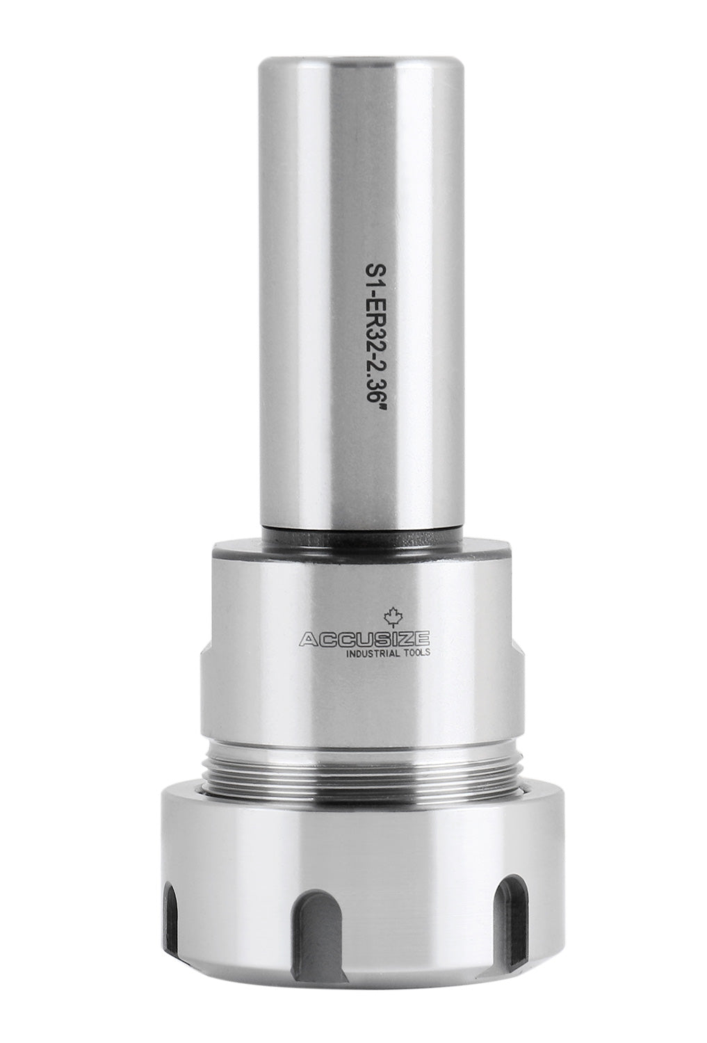 Mandrin à pince hexagonale ER16 à tige droite 3/4", fabriqué en acier allié de haute qualité, trempé selon HRC 56-60
