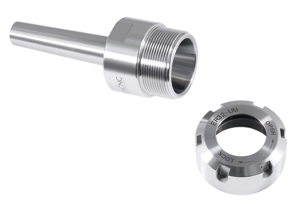 MT2/3/4 Morse Taper Shank to ER32/40 Collet Chucks, Max RPM 8,000