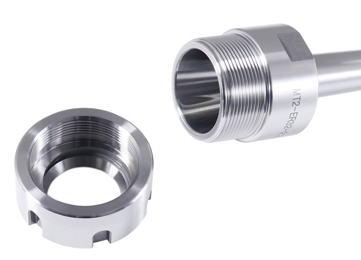 MT2/3/4 Morse Taper Shank to ER32/40 Collet Chucks, Max RPM 8,000