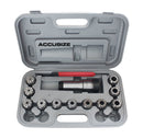 Mandrin ER32 à tige 5C avec ensembles de pinces 11 pièces, 1/8" - 3/4" par 16th,