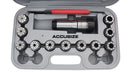 Mandrin ER32 à tige 5C avec ensembles de pinces 11 pièces, 1/8" - 3/4" par 16th,