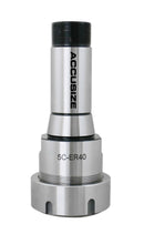 5C Shank ER40 Chuck with 15 pc Collet Set, 1/8" - 1" by 16th,