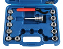 Mt2 Shank Er32 Chuck with 11Pc Collets Kit, 1/8'' - 3/4'' by 16Th, Morse Taper Collet System, 0223-0303