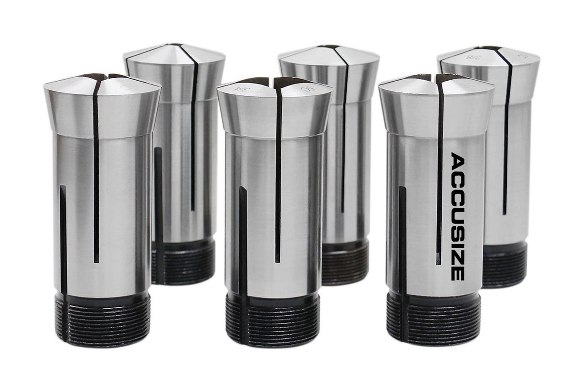 Pinces carrées 5C, 6 pièces, taille incluant 1/4", 5/16", 3/8", 1/2", 5/8" et 3/4", 0223-0310