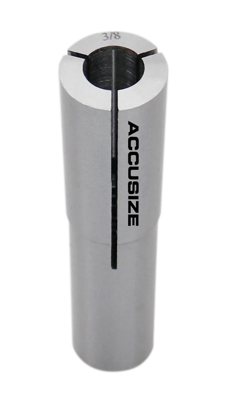 Morse Taper #2 Round Collet Set, 7 Pcs/Set, Size Including 1/8", 3/16", 1/4", 5/16", 3/8", 7/16", & 1/2", 0223-0311