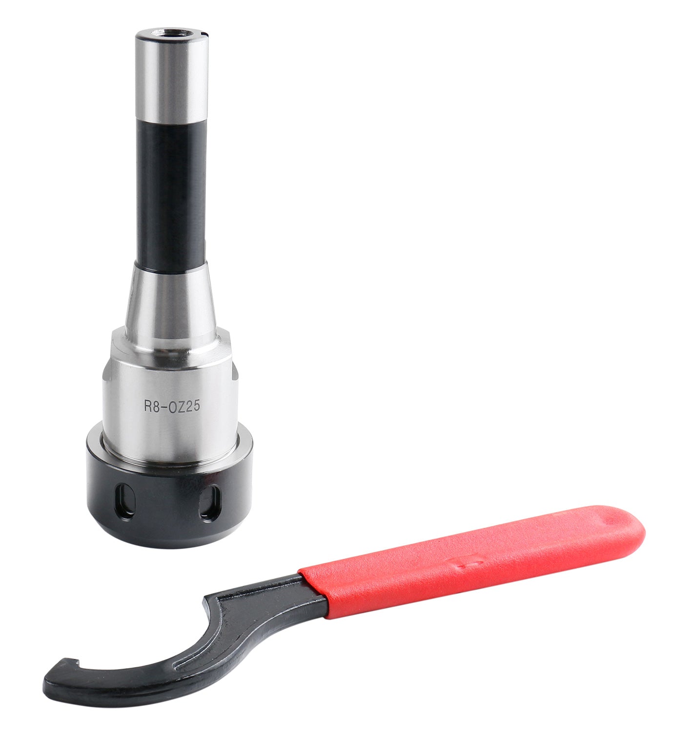 ER-20 Collet System with R8 Bridgeport Shank and Wrench, Accusize