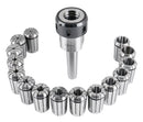 MT3-OZ25 Collet Set 15 Piece Set, 1/8 to 1 inch, 1 Morse Taper